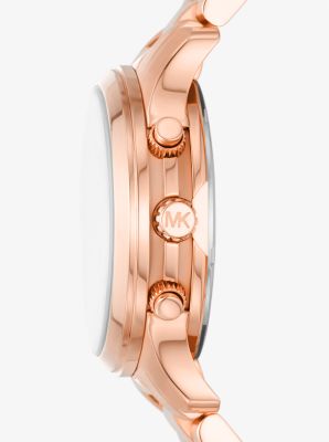 Oversized Slim Runway Rose Gold-Tone Watch