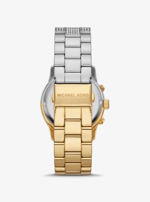 Runway Pavé Two-Tone Watch image number 2