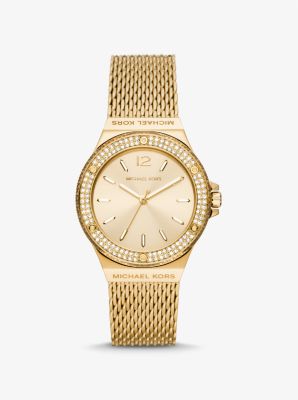 Reloj mujer cuadrado Ip dorado con cristal zafiro — Miralles Arévalo Joyeros