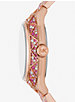 Limited-Edition Oversized Raquel Pavé Rose Gold-Tone Watch image number 1