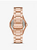 Limited-Edition Oversized Raquel Pavé Rose Gold-Tone Watch image number 2
