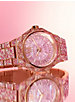Limited-Edition Oversized Raquel Pavé Rose Gold-Tone Watch image number 7