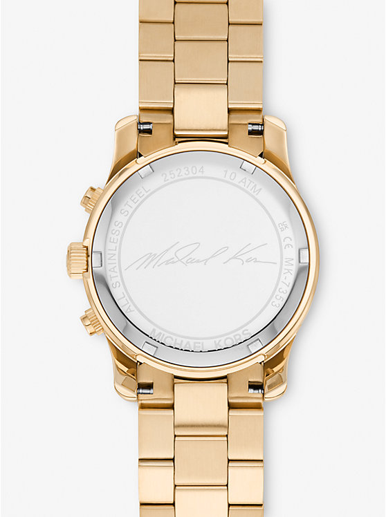 Runway Gold-Tone Watch image number 3