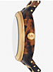 Runway Gold-Tone and Tortoiseshell Acetate Watch image number 1