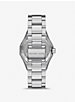 PRIDE Limited-Edition Oversized Raquel Rainbow Pavé Silver-Tone Watch image number 2