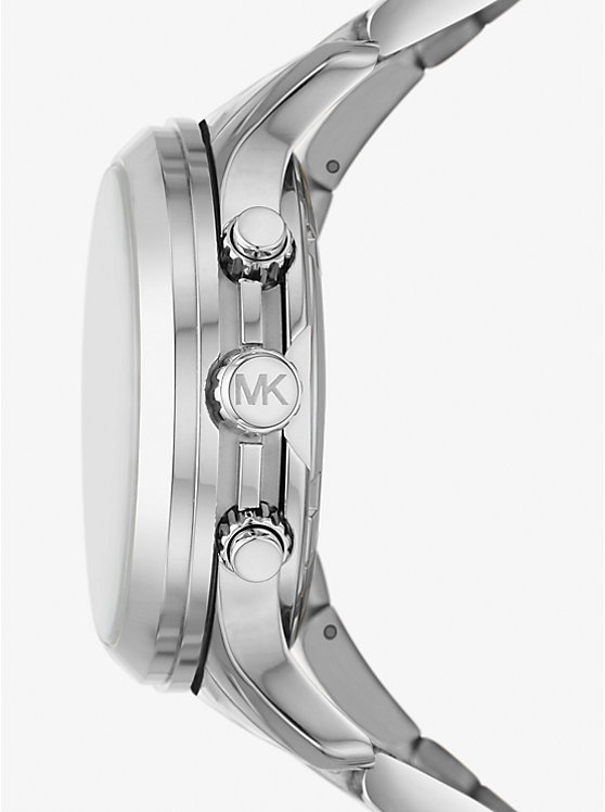 Limited-Edition Runway Rhodium-Plated Stainless Steel Wrap Watch image number 1