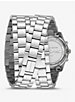 Limited-Edition Runway Rhodium-Plated Stainless Steel Wrap Watch image number 3