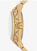 Oversized Raquel Pavé Gold-Tone Watch image number 1
