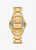 Oversized Raquel Pavé Gold-Tone Watch image number 2
