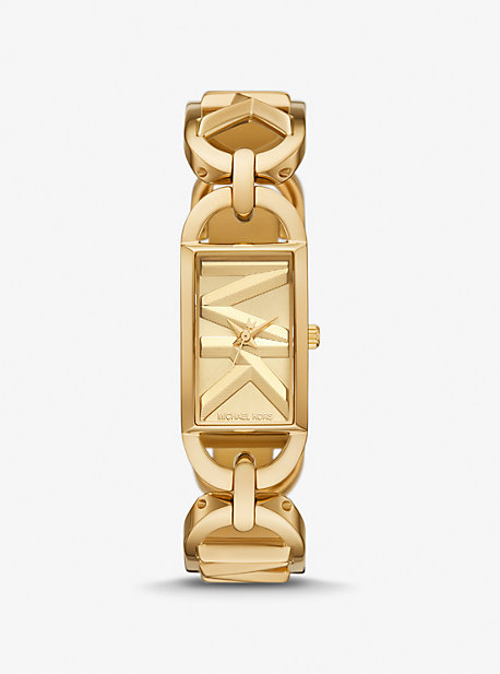 MK Mini Empire Gold-Tone Watch - Gold - Michael Kors