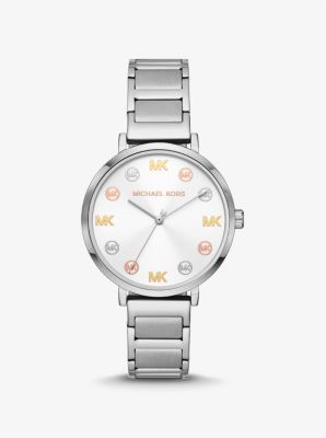 Lennox Silver-Tone Watch | Michael Kors