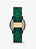 Runway Pavé Gold-Tone and Acetate Watch image number 2