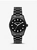Lexington Pavé Black-Tone Watch image number 0