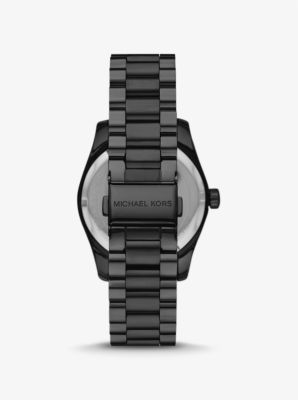 Lexington Pavé Black-Tone Watch | Michael Kors