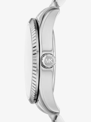 Lexington Pavé Silver-Tone Watch | Michael Kors Canada