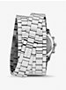 Runway Rhodium-Plated Stainless Steel Triple Wrap Watch image number 2