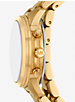 Runway Gold-Tone Wrap Watch image number 1