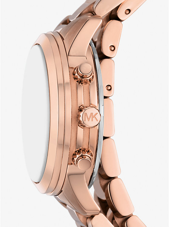 Runway Rose Gold-Tone Wrap Watch image number 1