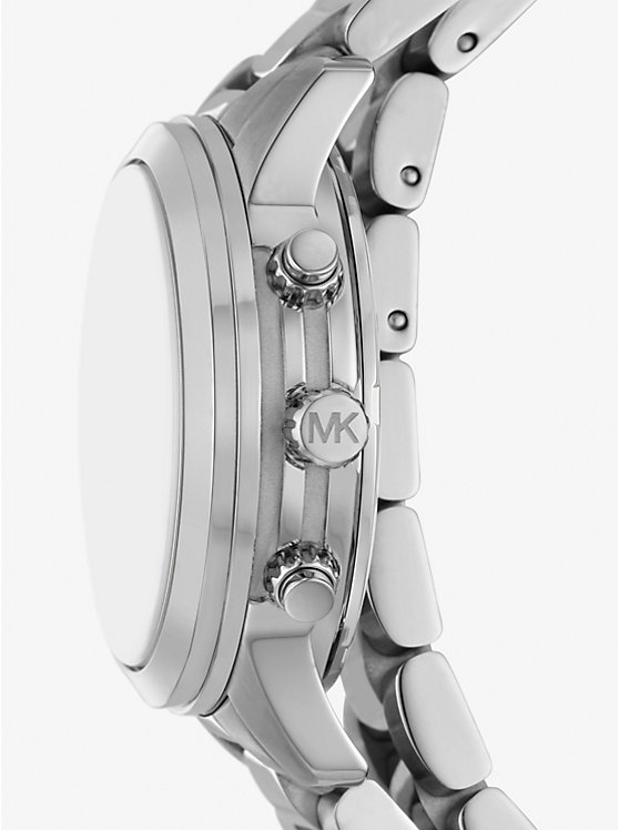 Runway Silver-Tone Wrap Watch image number 1
