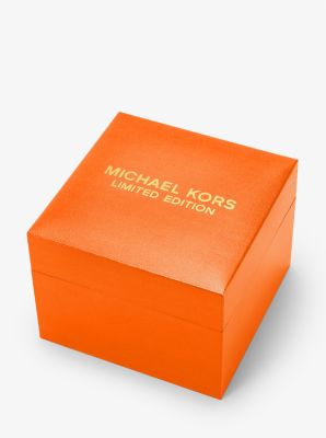 Limited-Edition Runway Orange-Tone Watch | Michael Kors