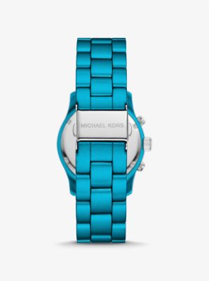 Horloge Runway, blauw en limited edition image number 2