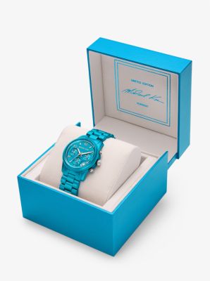 Limited-Edition Runway Blue-Tone Watch image number 4