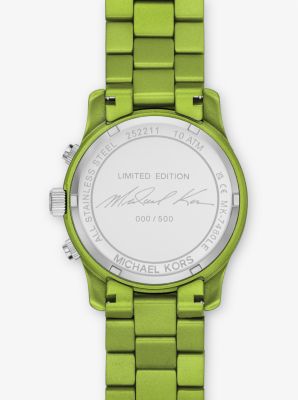 Limited-Edition Runway Green-Tone Watch image number 3