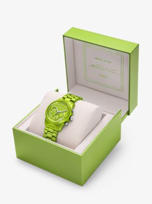 Limited-Edition Runway Green-Tone Watch image number 4