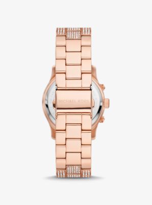 Mk watch rose gold price sale