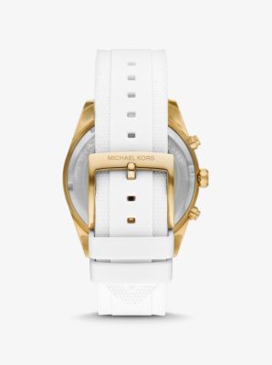Oversized Hadyn Pavé Gold-Tone Watch image number 2