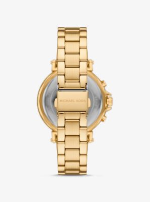 Oversized Maren Gold-Tone Watch image number 2