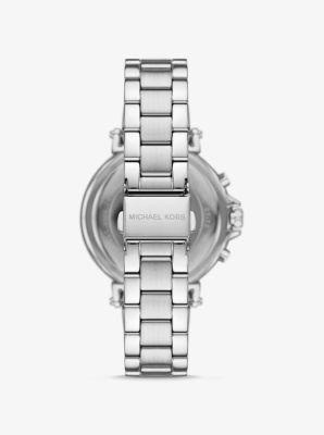 Oversized Maren Silver-Tone Watch