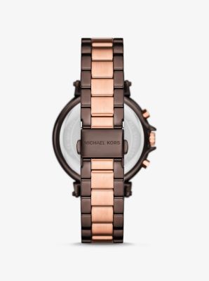 Oversized Maren Two-Tone Watch image number 2