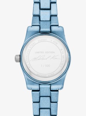 Limited-Edition Petite Lexington Blue-Tone Watch image number 3