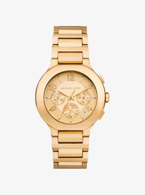 Oversized Gramercy Gold-Tone Watch