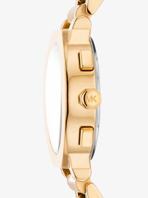 Oversized Gramercy Gold-Tone Watch