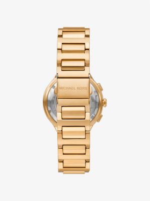 Oversized Gramercy Gold-Tone Watch