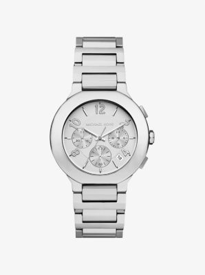 Oversized Gramercy Silver-Tone Watch image number 0