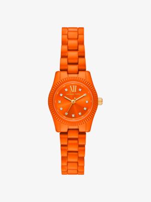 Reloj Lexington petite de edición limitada en tono naranja image number 0