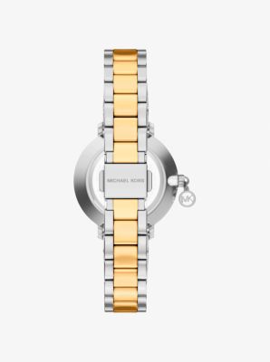 Mini Pyper Pav&eacute; Two-Tone Watch