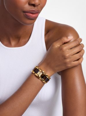 Petite Darrington Gold-Tone and Tortoiseshell Acetate Watch