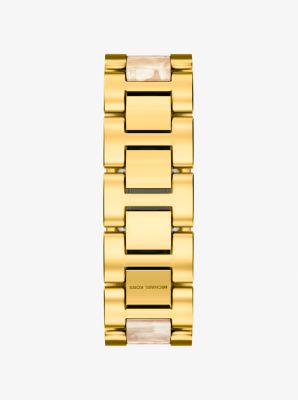 Orologio Darrington Petite in tonalit&agrave; oro e acetato tartarugato