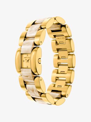 Orologio Darrington Petite in tonalit&agrave; oro e acetato tartarugato