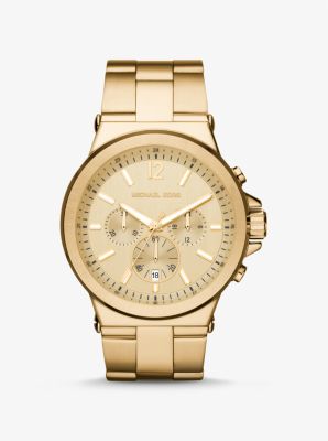 Oversized Dylan Gold-Tone Watch | Michael Kors Canada