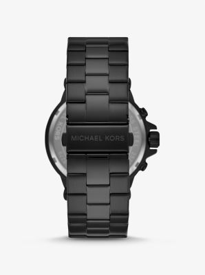 Oversized Dylan Black-Tone Watch | Michael Kors Canada
