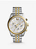 Oversized Lexington Two-Tone Watch image number 0