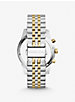 Oversized Lexington Two-Tone Watch image number 2