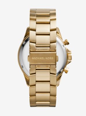 Oversized Gage Gold-Tone Watch
