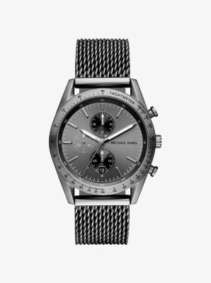 Accelerator Gunmetal Tone Watch Michael Kors