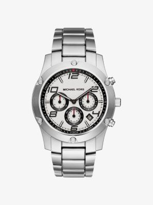 Caine Silver-Tone Watch